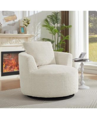 360 Swivel Accent Chair - Modern Comfort for Home & Office
