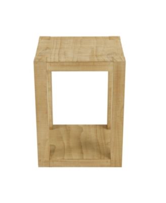 14" Rectangular Side/Coffee Table - Modern End Table
