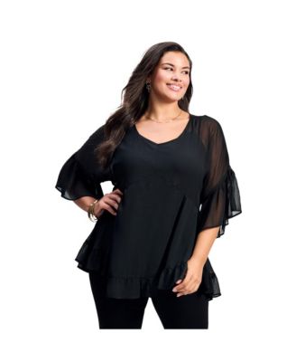 Women's Harlow Frill Detail Blouse