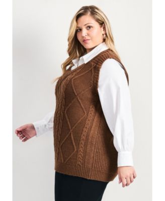 Women's Veronica 2Fer Cable Vest