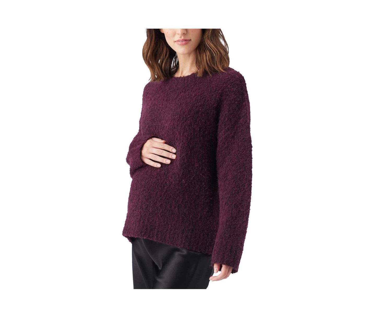 Трикотажная одежда Ripe Maternity Theo Cosy для беременных, цвет: Бордовый — фото 2