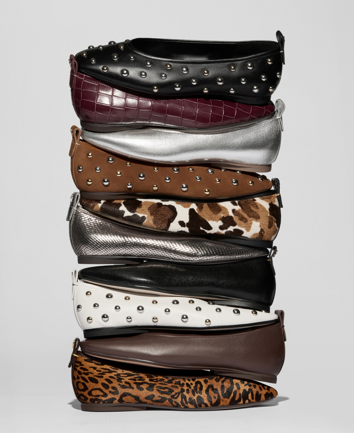 Naturalizer Carla Square Toe Ballet Flats