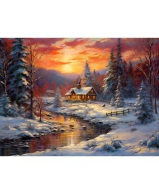 Snow Landscape 1000 piece Jigsaw Puzzle for Adults