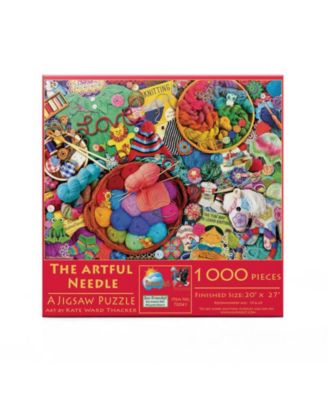 The Artful Needle 1000 piece Jigsaw Puzzle for Adults