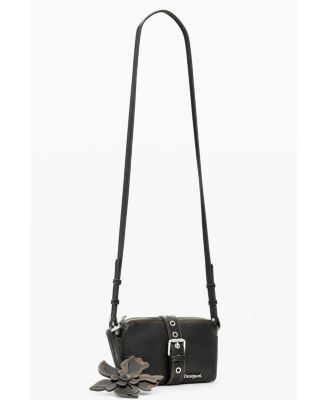 Women's Crossbody wallet floral appliques