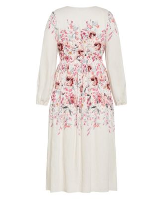 Plus Size Keyla Print Maxi Dress