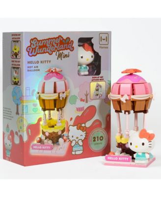 Sanrio Hello Kitty and Friends  Summer Wunderland Mini  Cute Water Theme Park Building Block Set Fan Gift, Party Favor, Collectible Toy