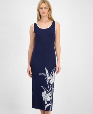 Women's Floral-Print Tank Dress