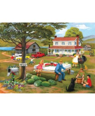 Family Cookout 1000 piece Jigsaw Puzzle for Adults