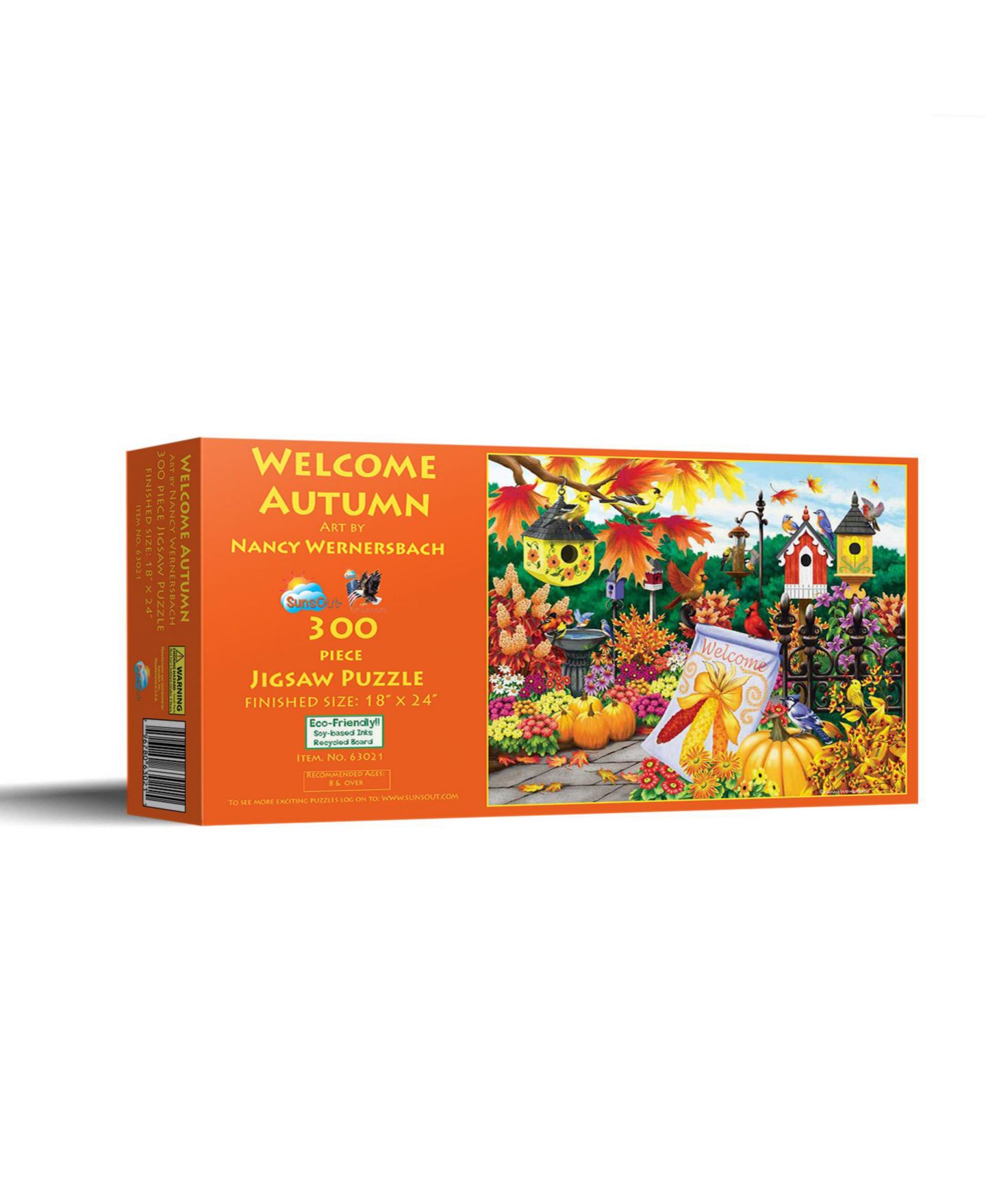 Детский пазл SunsOut Welcome Autumn 300-Piece Jigsaw Puzzle, Ages 15+ — фото 1
