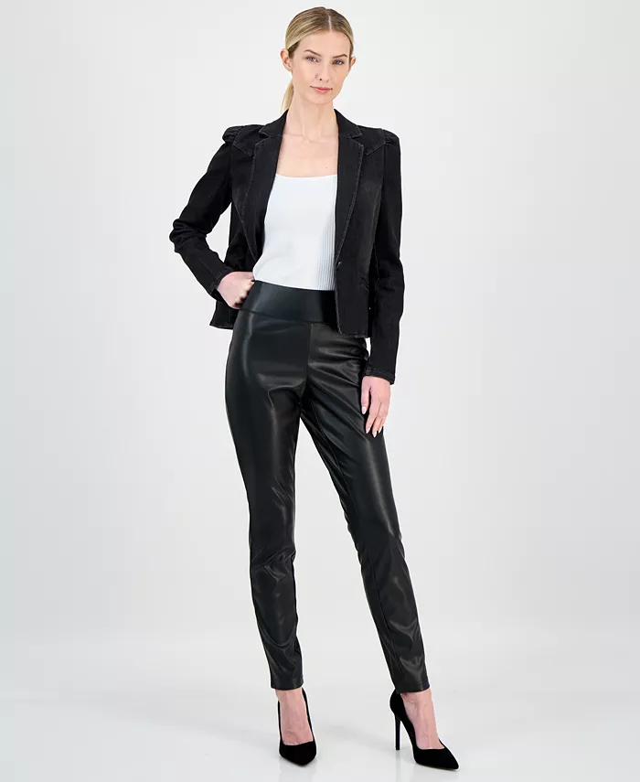 Women's Faux-Leather Leggings