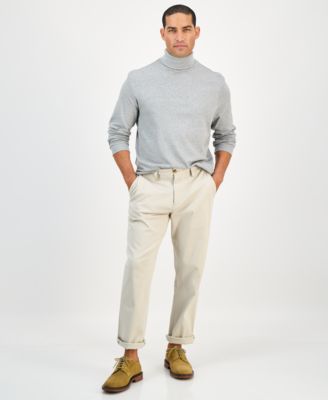 Men's Solid Turtleneck Shirt, Created for Macy's