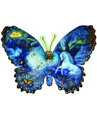 Fantasy Butterfly 1000 piece Jigsaw Puzzle for Adults Special Shape