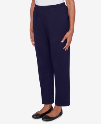 Petite Classic Women's Classic French Terry Short Length Pants