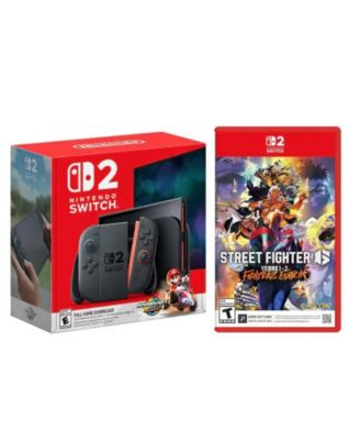 Switch 2 + Mario Kart World Bundle with Street Fighter 6, MicroFiber Cloth