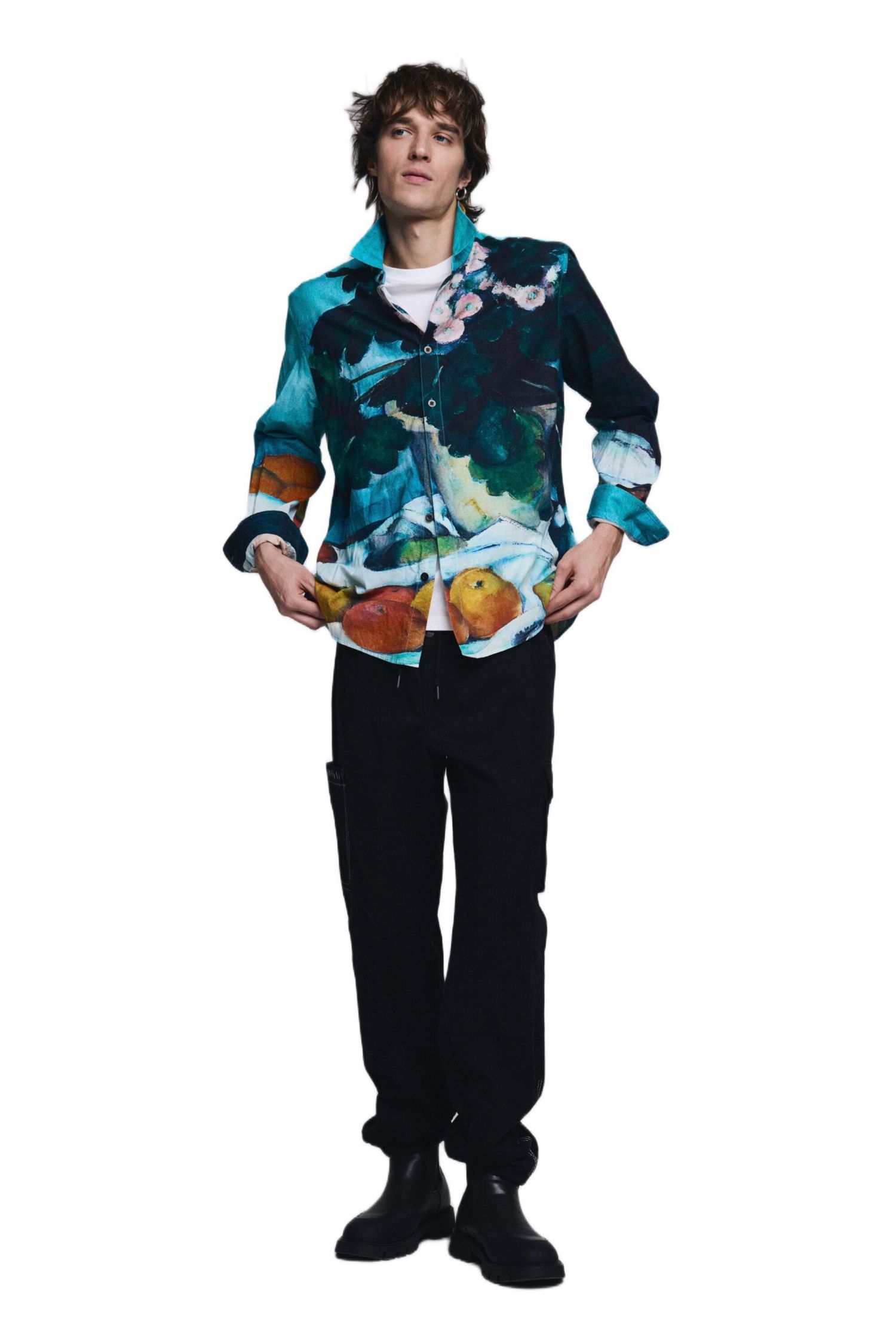 Men's Still life check shirt