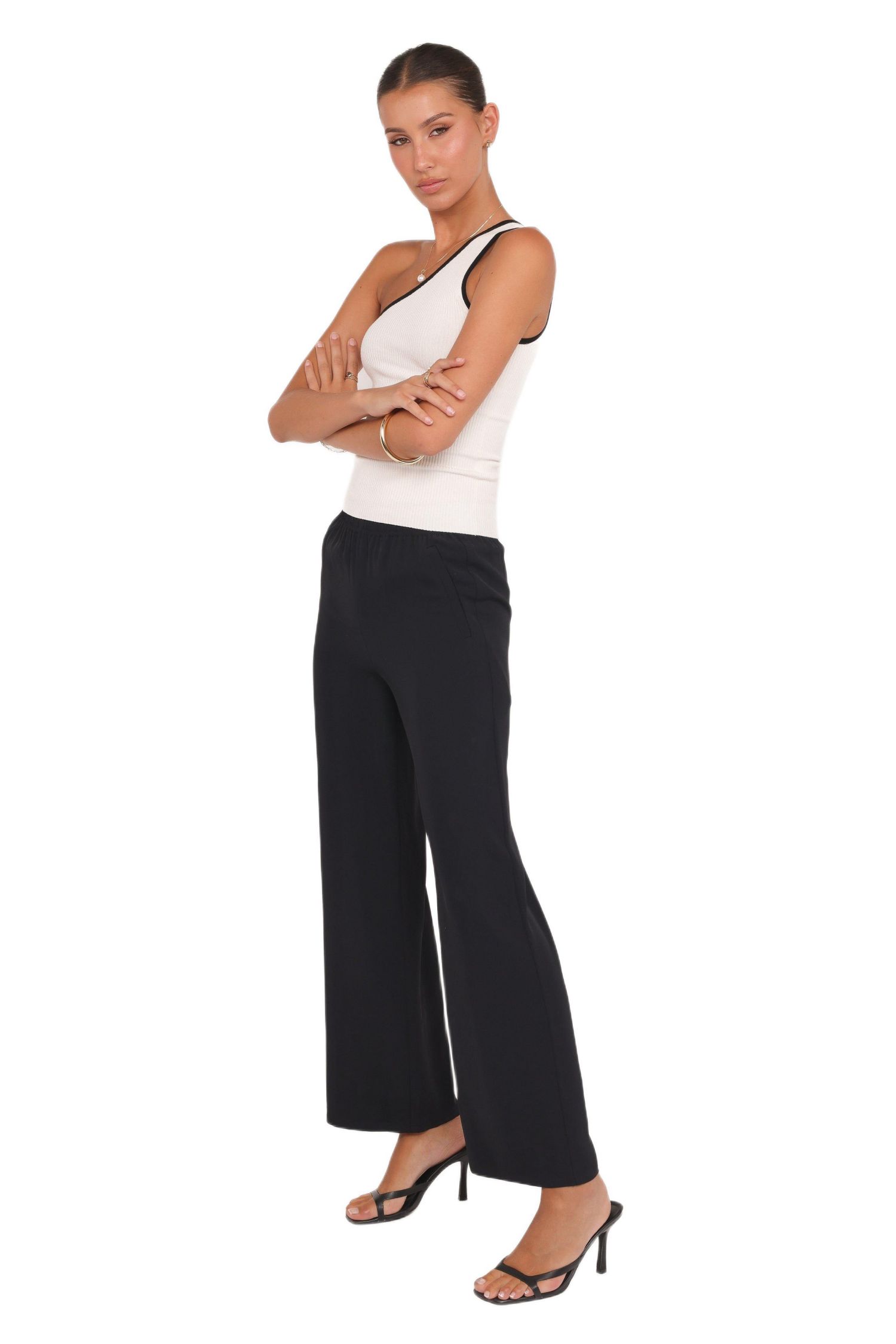 Women's Clark Crepe Wide Leg Pant