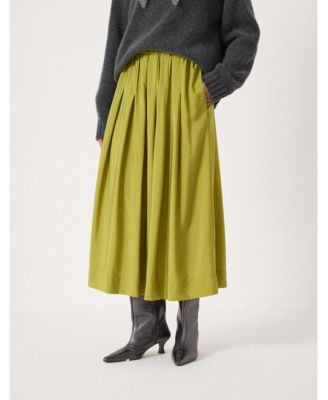 Women's Ivy Pleated Air Flow Midi Skirt