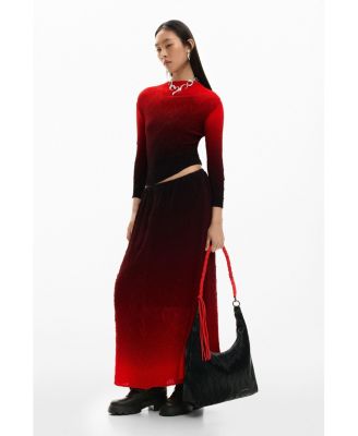 Women's Medium bag with embossing