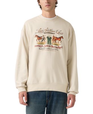 Men's Crewneck Long-Sleeve Sweatshirt