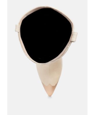 Womens Ridda Metallic Cap Toe Denim Boots