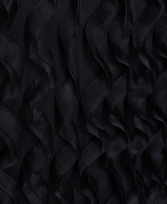 Women's Sleeveless A-Line Wavy Tulle Short Dress