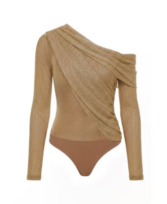Women's Opulent Metallic Bodysuit