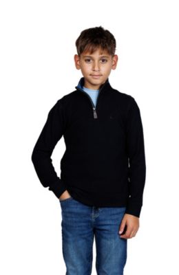 Boys Cozy Knit Quarter Zip
