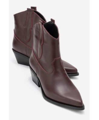 Women's Elia Leather Western Boot