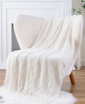 Texture Triple Zig-Zag Lightweight Throw, 50" x 60"