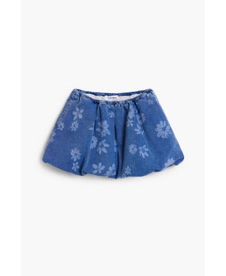 Girls Girls's Denim mini bubble skirt