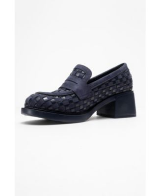 Women's Marlon Woven Block Heel Loafer