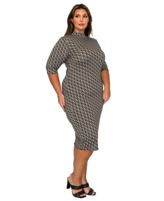 Plus Size Gallarda Midi Dress
