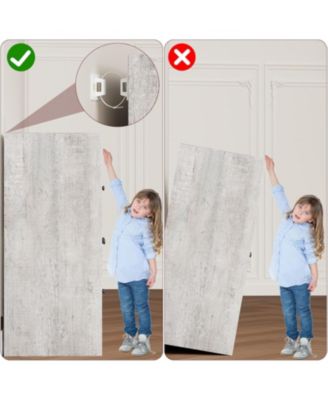 43 Inch Buffet Cabinet with Storage, Modern Sideboard with Guardrail, Adjustable Shelves, 3 Drawers, Kitchen, Grey