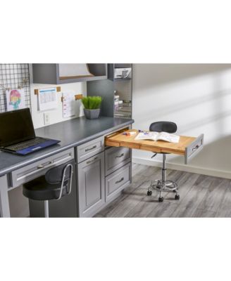 Pullout Wooden Counter Tambour Table for 21.77" Drawers, 4TT-2133-1