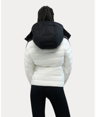 Women's Rousset Lightweight Cinched Puffer Jacket with Contrast Detailing