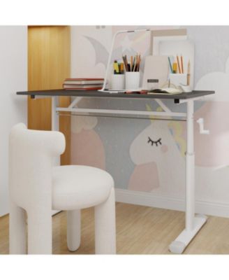 Streamdale Adjustable Height Study Desk - Kids & Adults, Compact Design