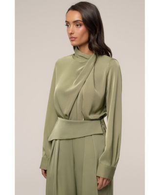 Women's Alexa Satin Blouse