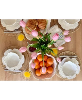 Cabbage Beige Cereal Bowl, Set of 4