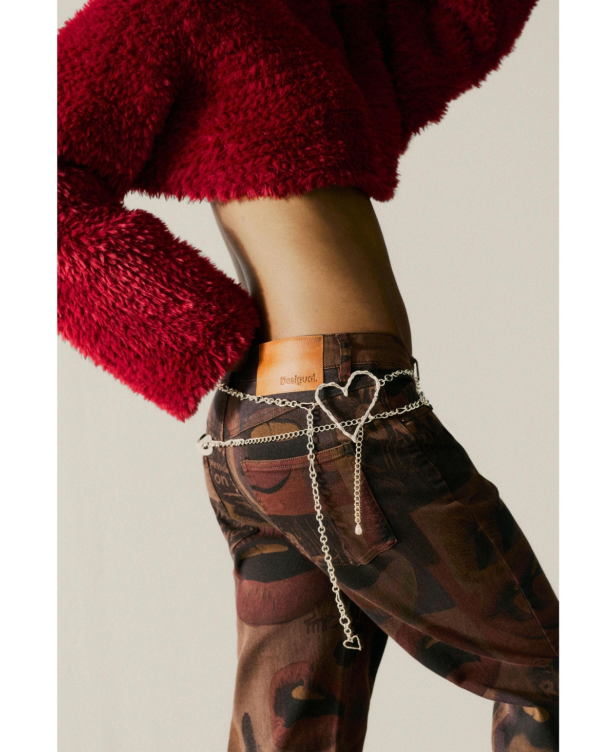 Desigual Women's Printed Jeans