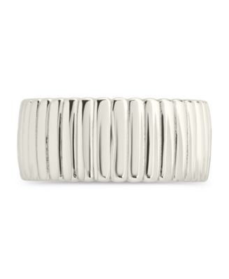 Robyn Ribbed Band Ring