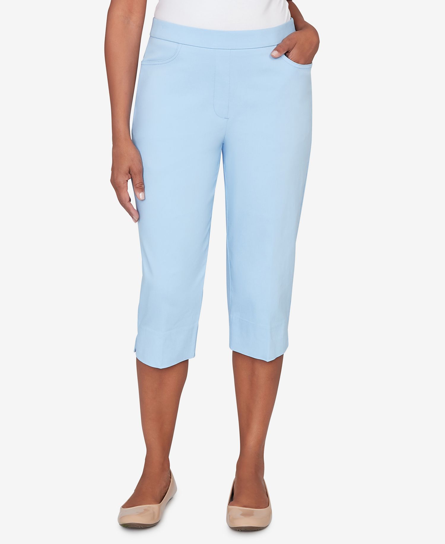 Women's Classic Pastel Millenium Allure Clamdigger Pants