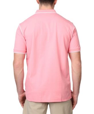Men's Super Soft Interlock Polo with Contrast Details