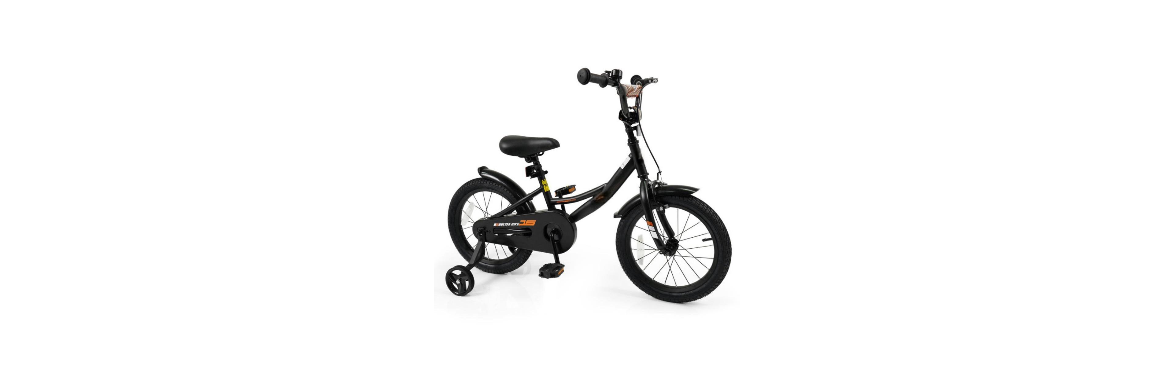 Hongge 16 Inch Kids Bike with Training Wheels and Adjustable Seat