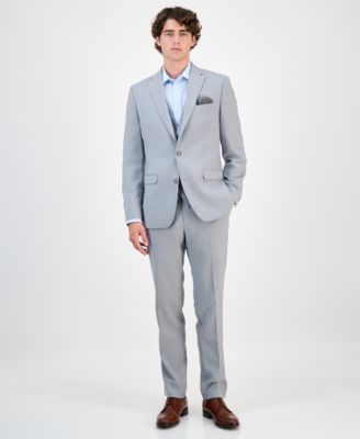 Men's Slim-Fit Wool Sharkskin Suit Jacket, Created for Macy's