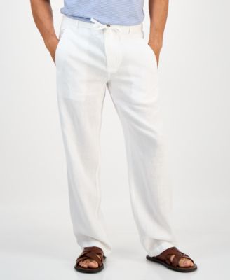 Men's 100% Linen Pants, Created for Macy's