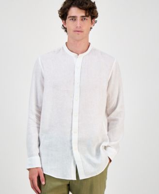 Men's 100% Linen Shirt, Created for Macy's 