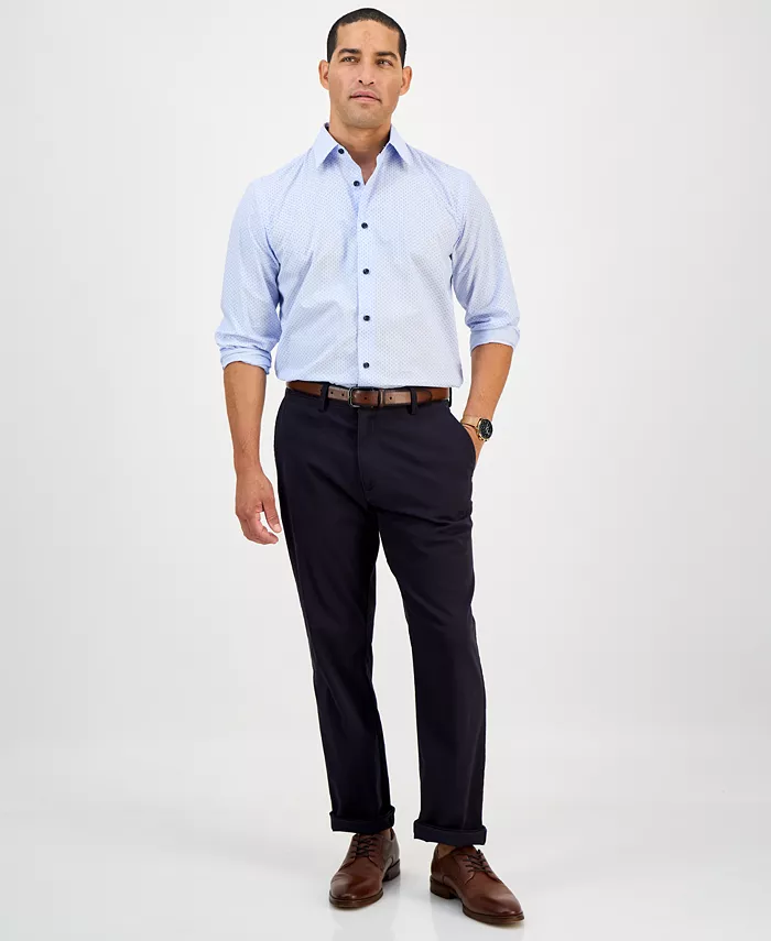 Men's Dot Stripe Shirt - thumbnail 4