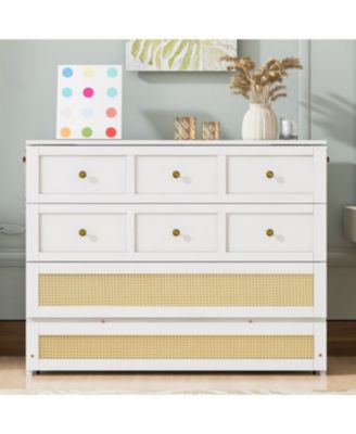 Full Size Murphy Bed with Large Drawers