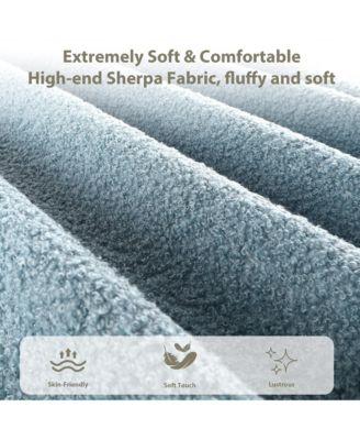 Twin Bed Frame for Kids with Velvet Upholstered Headboard, Cute Low Profile Platform Bed for Girls and Boys